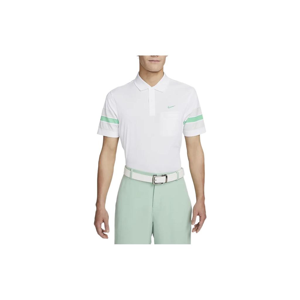 New Nike Dri Fit Polo Shirts Men's White DX9217-101