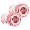 2Pcs Magnetizer Ring Universal Metric 14inch Magnetic Steel Screwdriver Bits AccessoriesRed