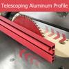 1Set 80cm Splicing Fence with Connecting Strips, Router Table Fence Aluminum T-Track Table Saw Profile Fence Woodworking Fence