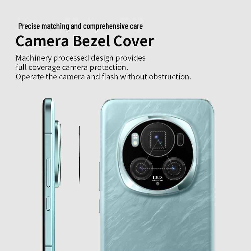 Honor Magic6/Magic6Pro Metal Lens Ring & Protective Film - Anti-Drop & Scratch Resistant