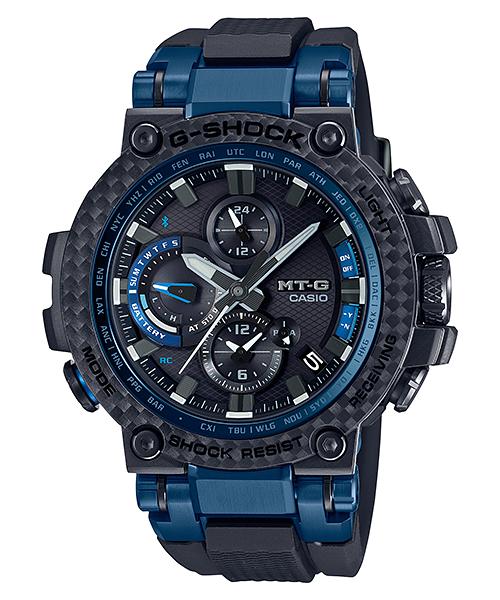 Casio Men s Resin 200M Water Resistant Quartz Watch MTG-B1000XB-1A чёрный