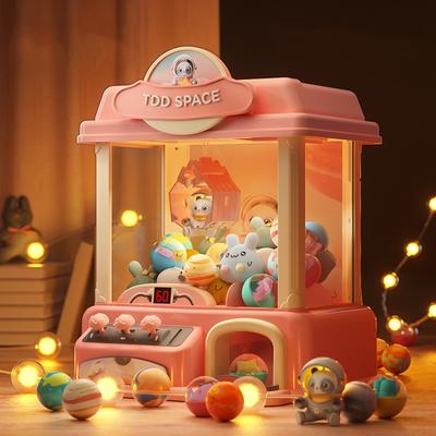 Doll Machine Coin Operated Play Game Mini Claw Catch Toy Machines Dolls Maquina Dulces Children Interactive Toys Birthday Gifts
