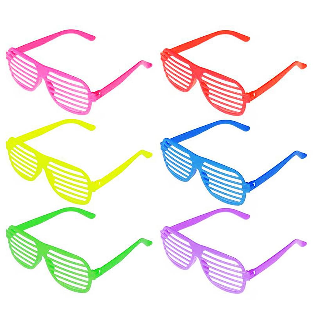 12Pcs Kids Birthday Prom Party Favors Blinds Cute Glasses Easter Christmas Halloween Carnival Party Gift Supplies Pinata Fillers