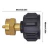 Propane Bottle Adapter QCC1 RegulatorPropane Refill Adapter Fits QCC1 Type1 Propane Tank And 1 LB Throwaway Cylinder