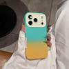 Premium Color Block Skin-feel 2-in-1 Drop-proof Case for iPhone 17 Pro Max/16/15