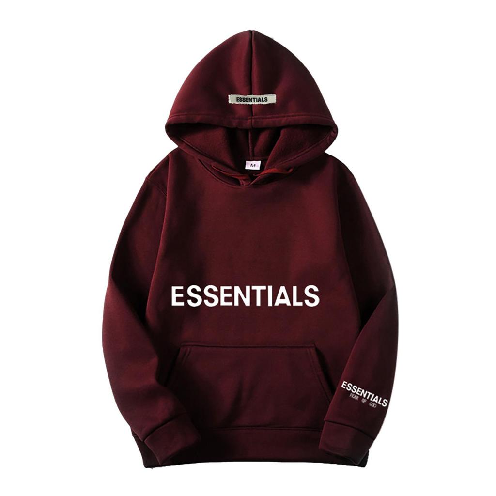 Essentials by Fear of God 2025 Chest Logo Heat-Pressed Hoodie