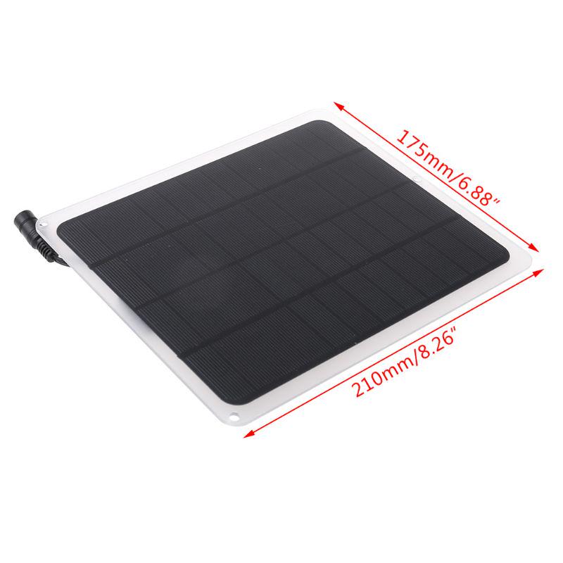 Solar Panel Fans 10W 12V Solar Panel Powered Fan Outdoor Portable Ventilator Exhaust Fan for Chicken Coops Greenhouse