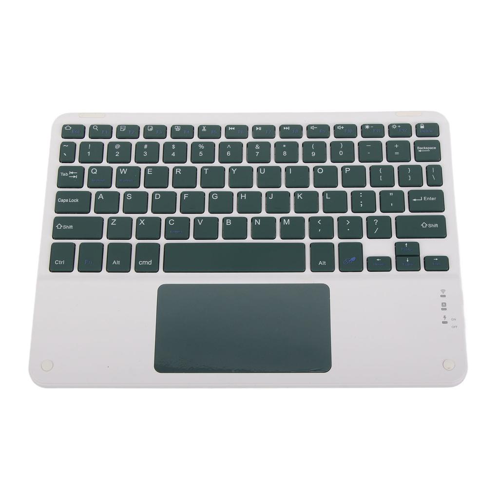 Bluetooth Keyboard with Touchpad 78 Keys Ultra Slim Silent Portable Wireless Keyboard for Smart