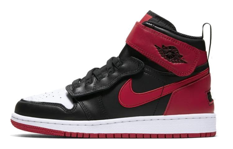 Jordan 1 High FlyEase Bred White Toe GS CT4897-001 38