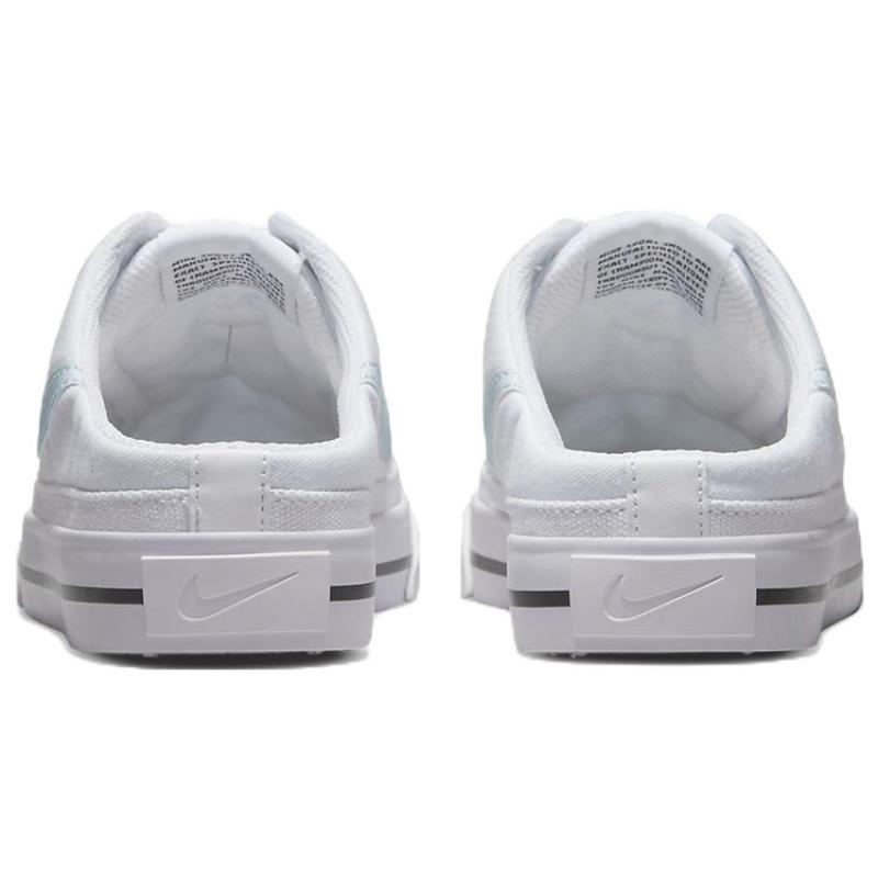 Nike Court Legacy Mule 'White Light Blue Grey' Women's Sneakers DB3970-101