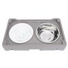 Elevated Dog Bowl   Height Promote Healthy Digestion Antislip Slow Feeder Food Water Bowl for Pets