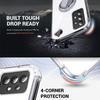 Coque de protection - booling - samsung galaxy s24 - silicone antichoc - transparent - support réglable