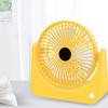 USB Small Desk Fan Quiet Operation Portable Mini Rechargeable Desktop Fan for Home Student