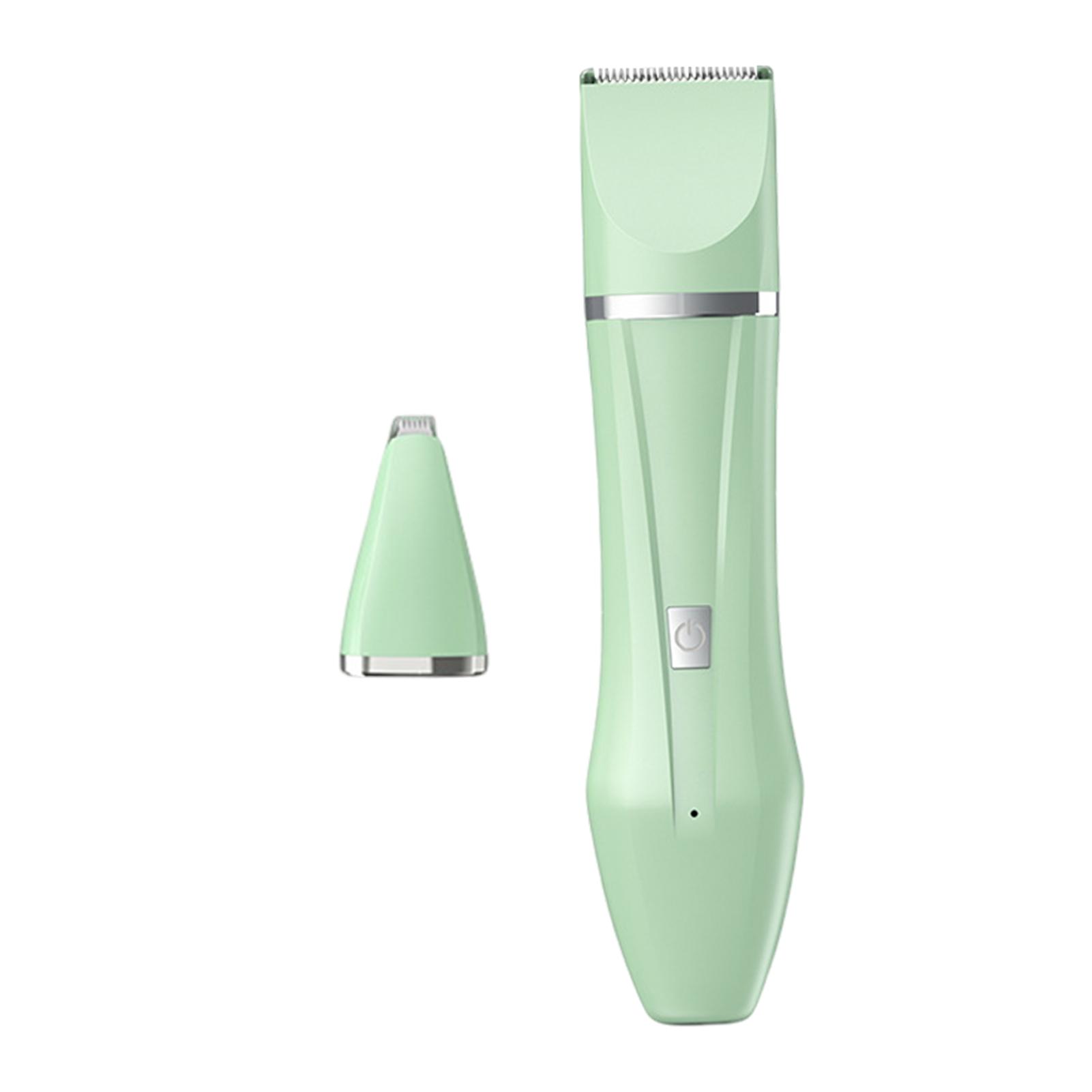 

Multi In 1 Pet Paw Trimmer Rechargeable Cordless Dog Cat Grooming Kit Digital Display With Stainless Widening Blades Pet Supply Single Machine мятный зеленый