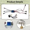 Outrunner Brushless Motor and AM32 ESC Parameter Adjustable 2600kv Power Upgrade Kit for MN168 MN99S