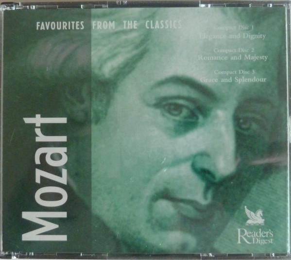 

CD MOZART Favourites From The Classics RDCD44813 Readers Digest 2004 UK Classical Used