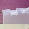 Portable A3 Organizer Storage Box Transparent Multifunctional Carrying Case Handheld Plastic Document Bag School Office Supplies