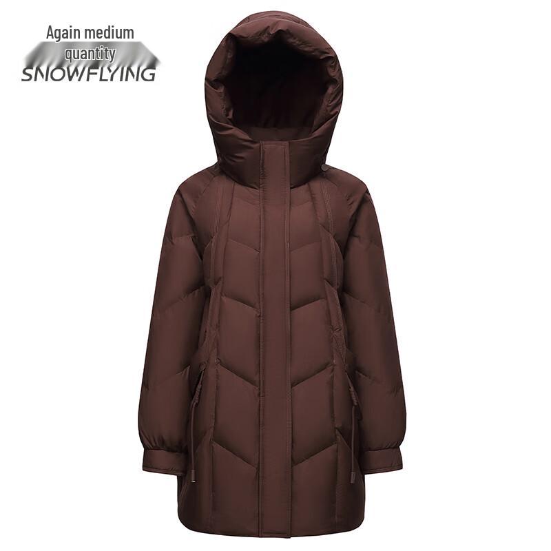 SNOWFLYING 2025 Women's Mid-Length Duck Down Jacket