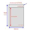Transparent OPP Self-Adhesive Jewelry Packaging Bag