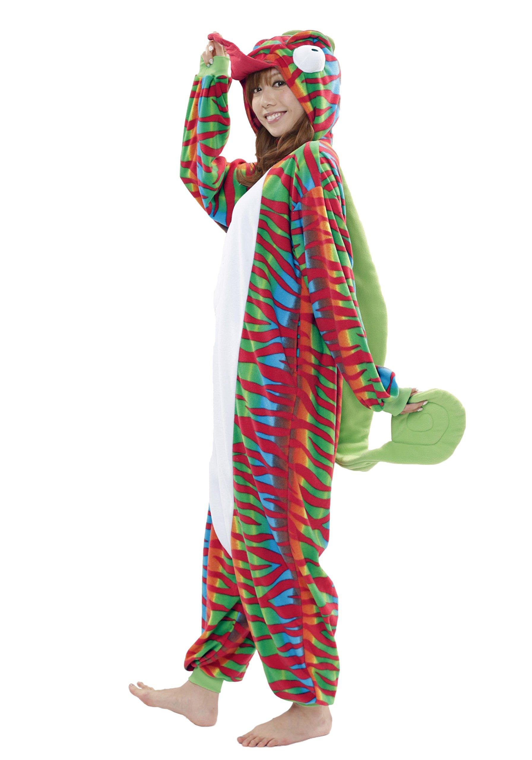 

SAZAC Флисовый кигуруми Хамелеон Универсальный размер 2844