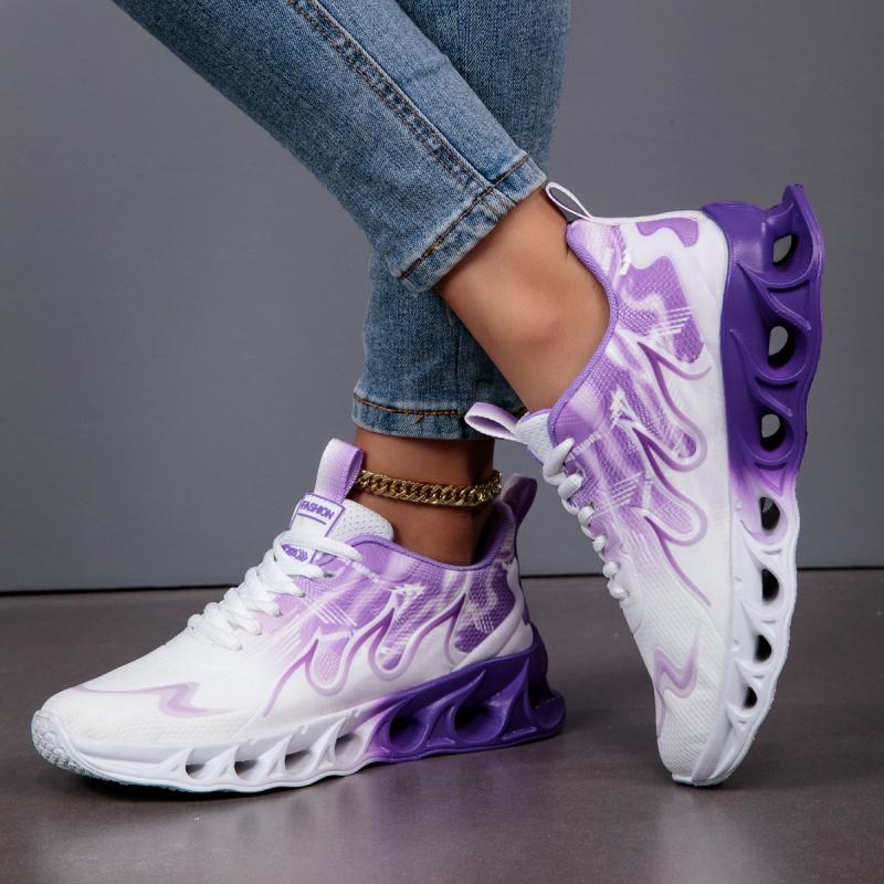 Running Shoes Men Women Lightweight Mesh Breathable Unisex Comfortable Flat Soft Tennis Shoes Summer Lace-up Sneakers Man