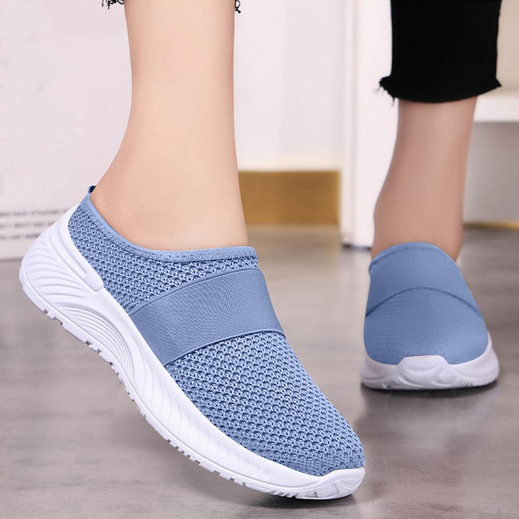 Hollow Out Women's Ladies Mesh Shoes Footwear Flat Breathable Shoes
