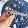 Eyeglass Frame Bending Tool for Leg Adjustment and Crease Repair Straighten Bent Arms with Precision Repair Pliers