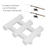 Fishing Rod Holder ABS 3 Tubes Rod Rack Bracket Fishing Accessories for Freshwater Seawater Kayak Yacht