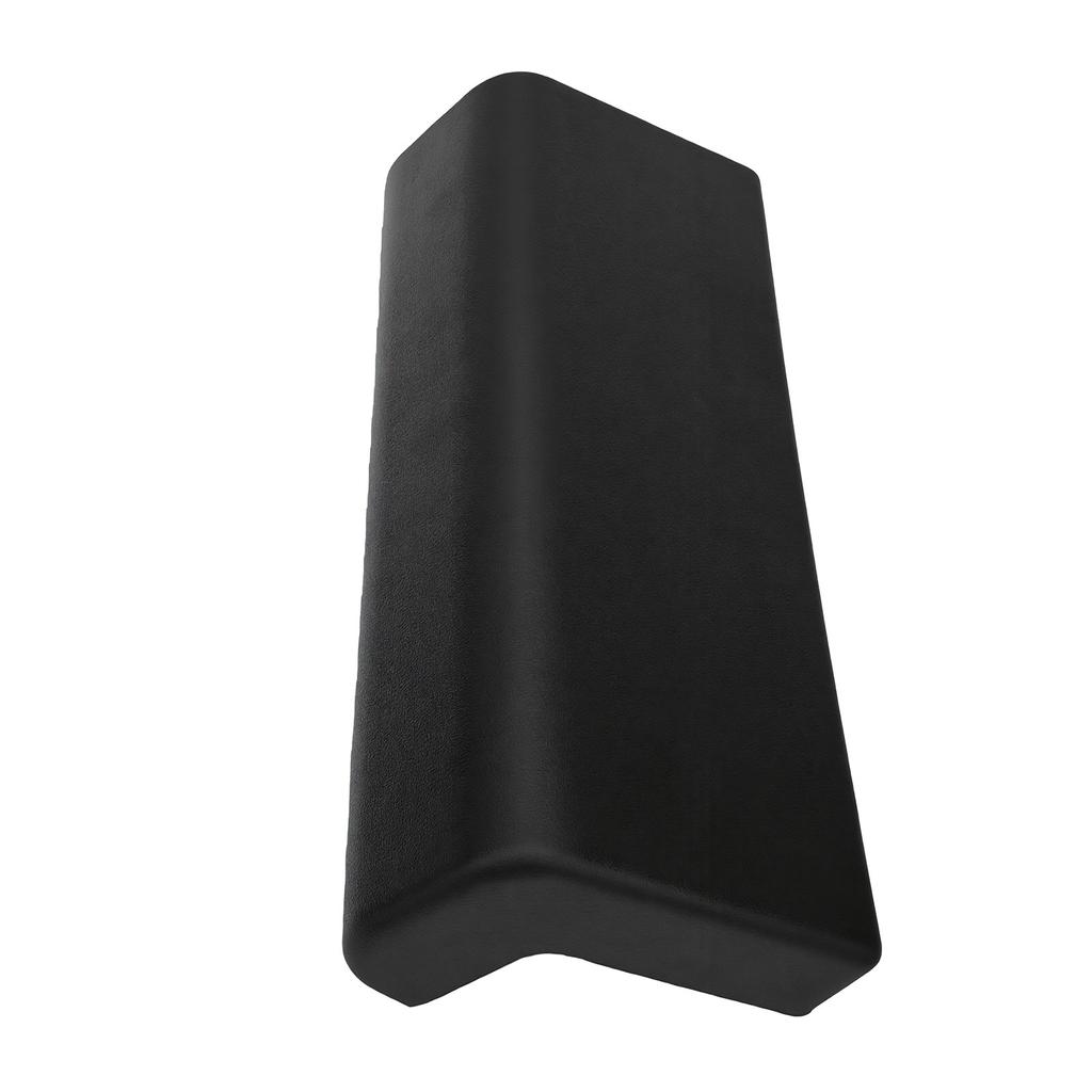 Bathtub Pillow Straight Edges Water Proof Anti Slip Soft Neck Support Spa Bathtub Headrest with Suction Cups Black