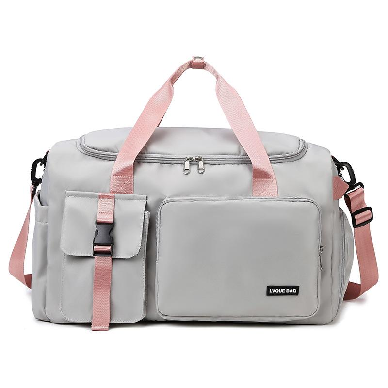 Bolsa deportiva para gimnasio, bolsa de viaje seca y húmeda para mujer, bolsa de natación para mujer, bandolera para fitness, bolsa de viaje para exteriores, bolsa de lona para fin de semana