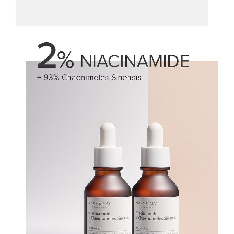 Mary&May Niacinamide + Chaenomeles Sinensis Serum Mini