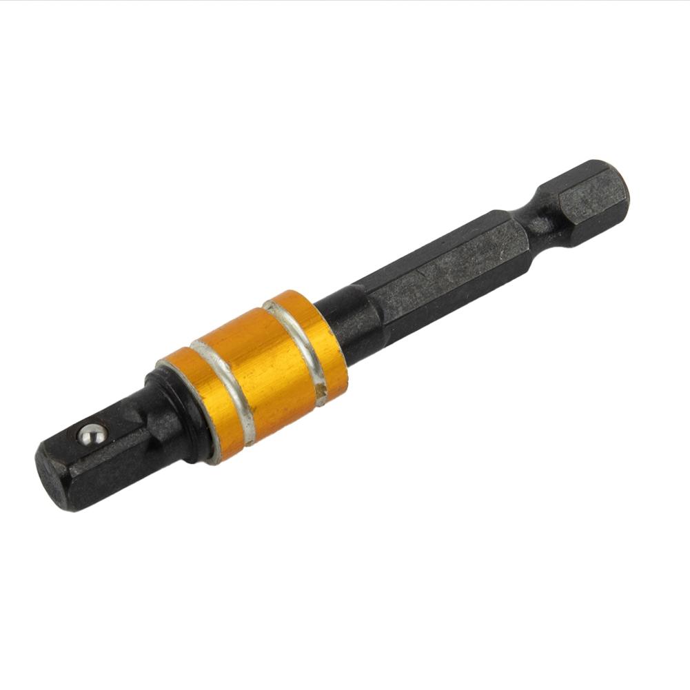 Socket Adapter 1pc Chrome Vanadium Steel Hex Shank