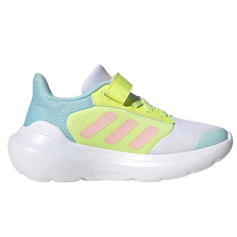 Adidas TENSAUR RUN 2.0 Kids Lifestyle Shoes White Yellow Children Aged 3 7 Years Old Sneakers JR6072