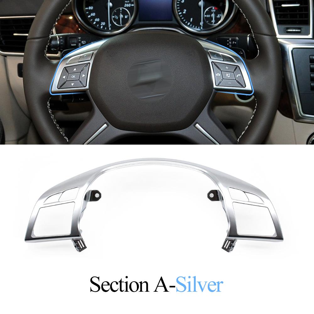 Auto Obloženie krytu volantu Vonkajší panel Mercedes Benz CEM ML GL GLS Trieda G W204 W212 W166 W463
