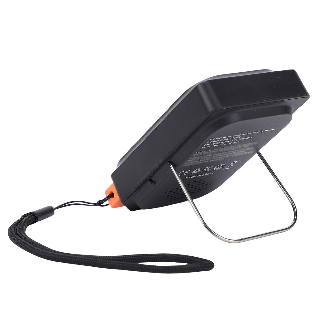 5 in 1 Portable Quality Monitor Detects TVOC CO2 Temperature Humidity with HD Screen Built-in Battery for Indoor Outdoor Use