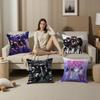 Kpop A-Aespa Pillow Cover Sofa Cushion Cover Home Room Decoration Children Gift