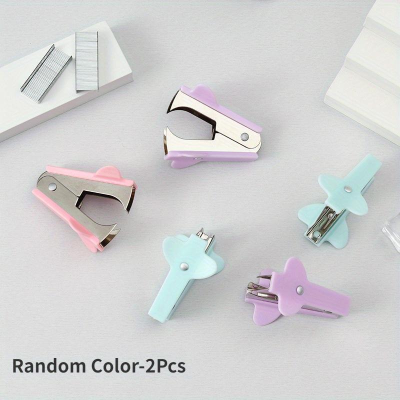 2Pcs Office Desktop Staples Stapler Remover Stationery Tools Staple Remover for Office Desk Accessories