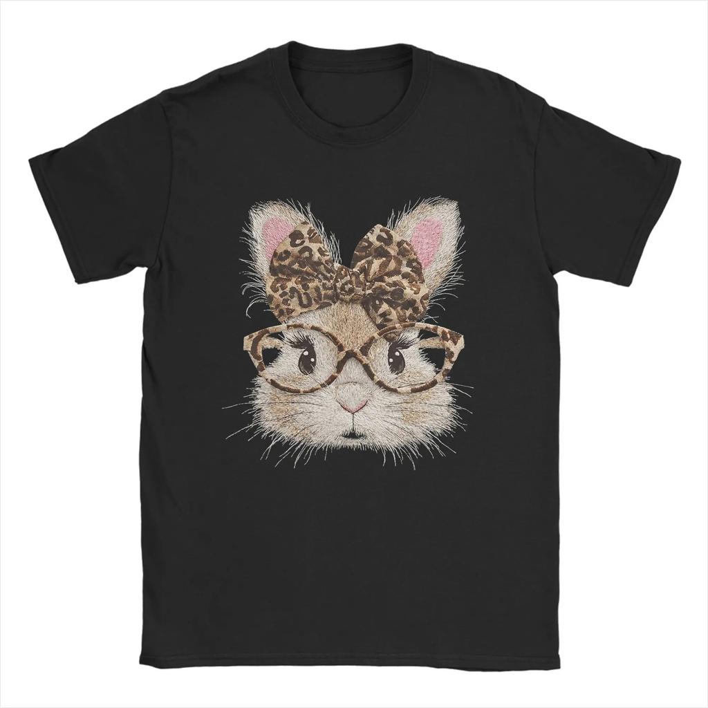 Funny Dabbing Bunny Easter Day Rabbit Happy Easter T Shirt WOMENs Unisexs Casual TShirt Round Neck Tees Short Sleeve Clothing