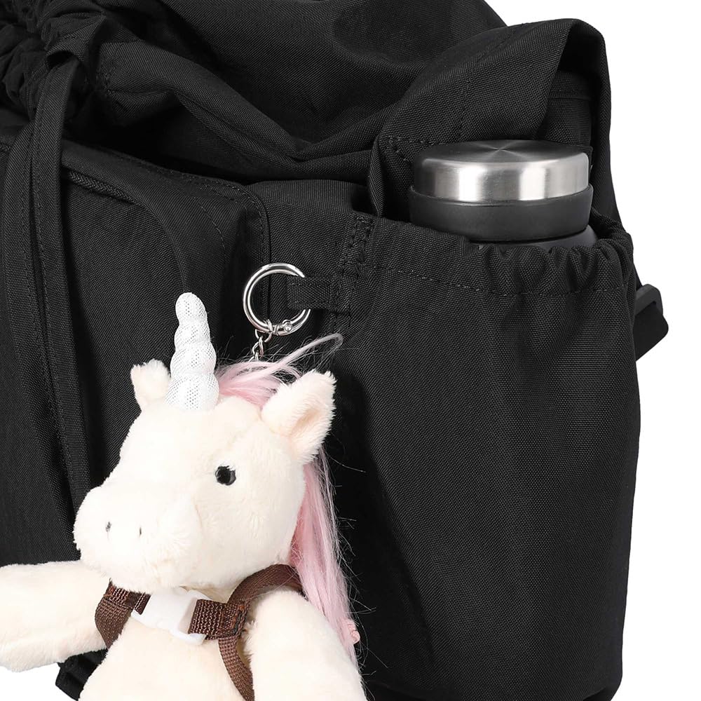 Bolsa de Mensageiro Bolsa de Ombro PRETA [NEIKIDNIS]