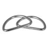 D-Rings - PRYM - Pack of 2 - Width 30 Mm - Height 40 Mm - Silver Metal
