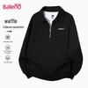 Baleno Men's Waffle Knit Quarter-Zip Sweatshirt