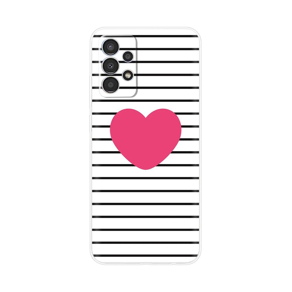 For Samsung A73 5G Case Cute Cartoon Phone Case for Samsung Galaxy A53 5G Transparent Soft Silicon Back Cover For Samsung A33 5G