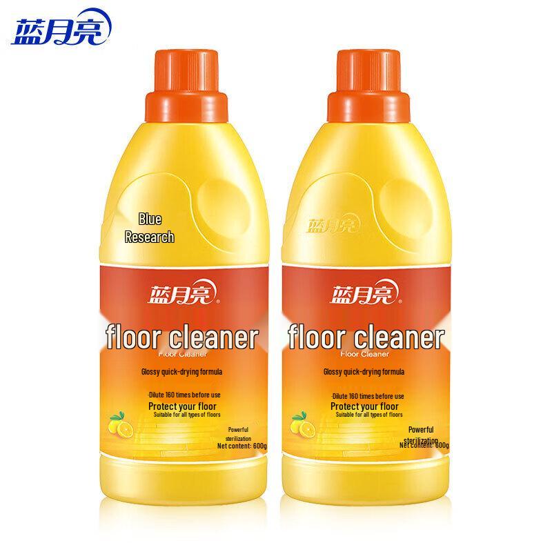 Blue Moon Lemon Scent Floor Cleaner (2 x 600ml)