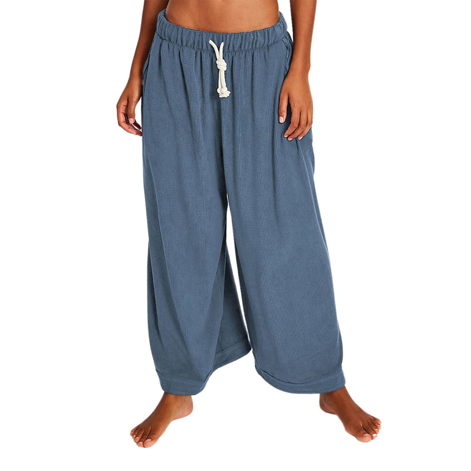 

Женские зимние спортивные штаны, однотонные повседневные брюки, женские флисовые спортивные штаны, широкие прямые брюки L белый