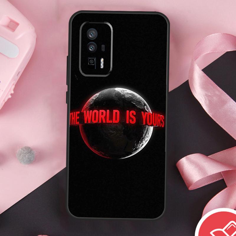 

Scarface The World Is Yours Case For Xiaomi 14 Ultra Mi 15 Pro 13 11T 12T 13T 14T POCO X7 Pro X3 X5 X6 F5 F6 F7 Cover POCO F7