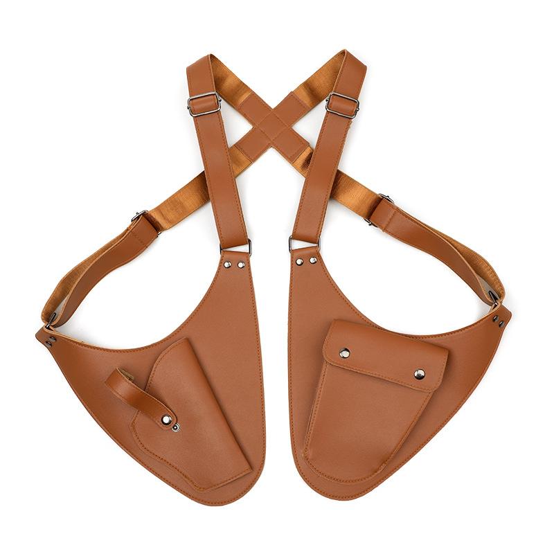 Borsa a tracolla Punk Retro con tracolla per Holster di Halloween