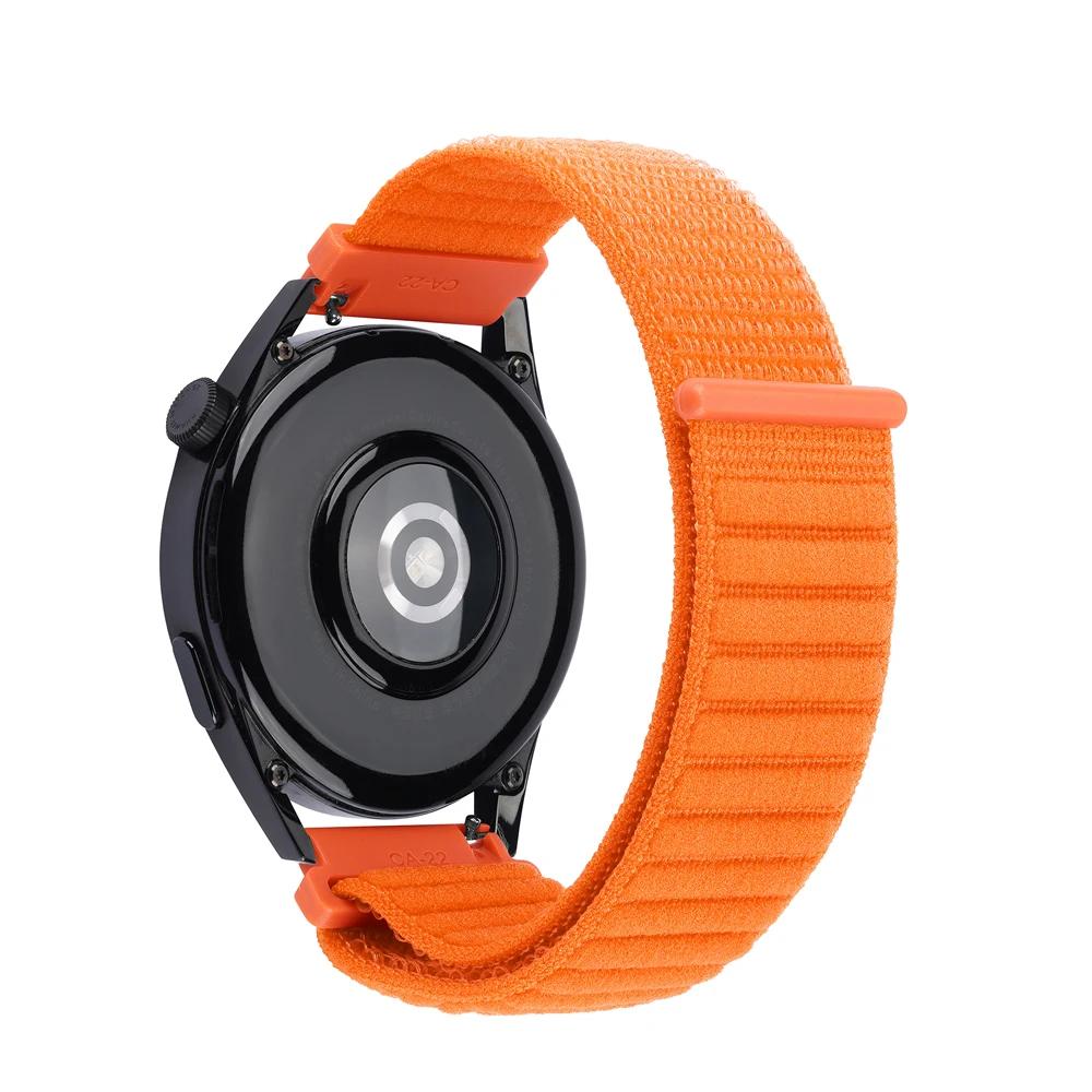 Nylon Loop Band For HUAWEU WATCH 5 4 3 Pro 46mm Strap GT 5 4 3 2 46mm/GT 3 2 42mm Replace Bracelet 22mm 20mm Watchband for HONOR