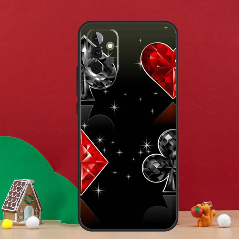 Ace of Spades Poker Case For Samsung Galaxy A36 A56 A06 A13 A53 A32 A12 A22 A52 A35 A17 A16 A55 A15 A54 A34 A14