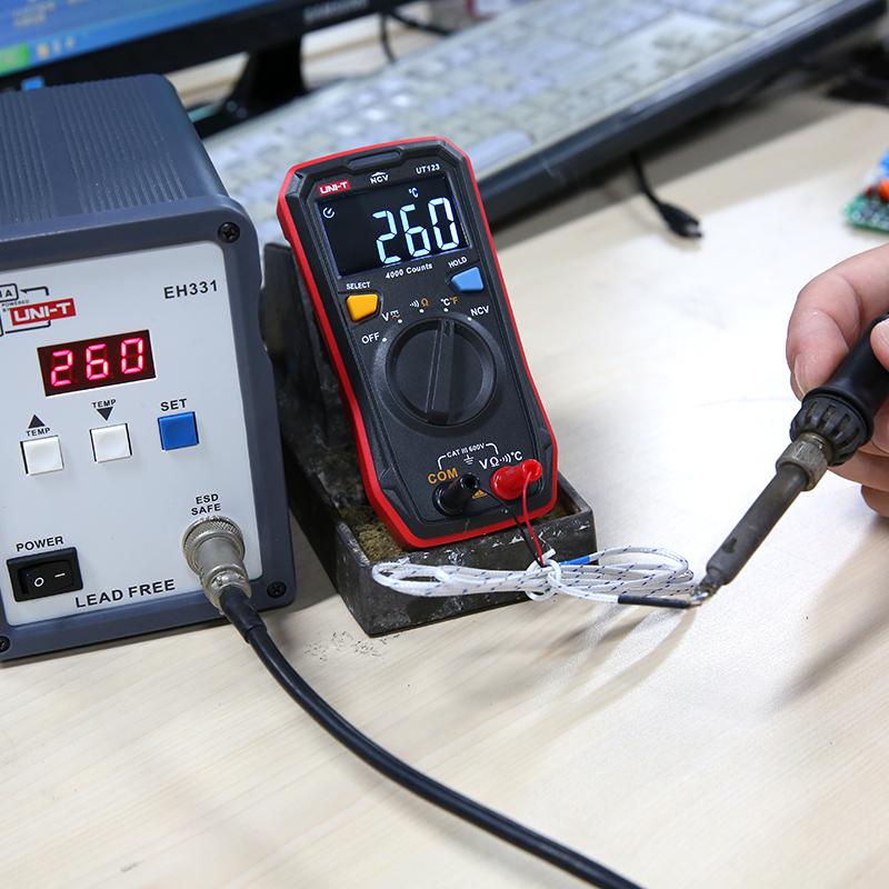 UNI-T UT123 UT123D Smart Multimeter Digital Professional Electric Tester Voltage Resistance Continuity NCV Electrician Meter