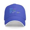 SQL Programmers Baseball Caps Peaked Cap Linux Operating System Sun Shade Hats for Men Women